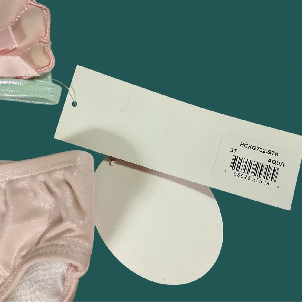 NWT SIZE 3T SEASHELL BIKINI BY KATE MACK - Picture 2 of 2